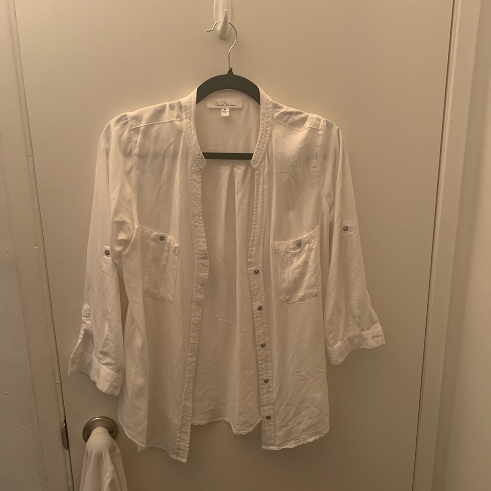 White button up